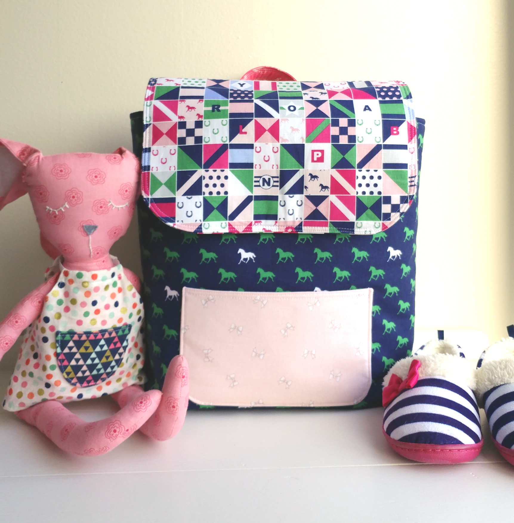 Doll Backpack Mini Backpack Sewing Pattern