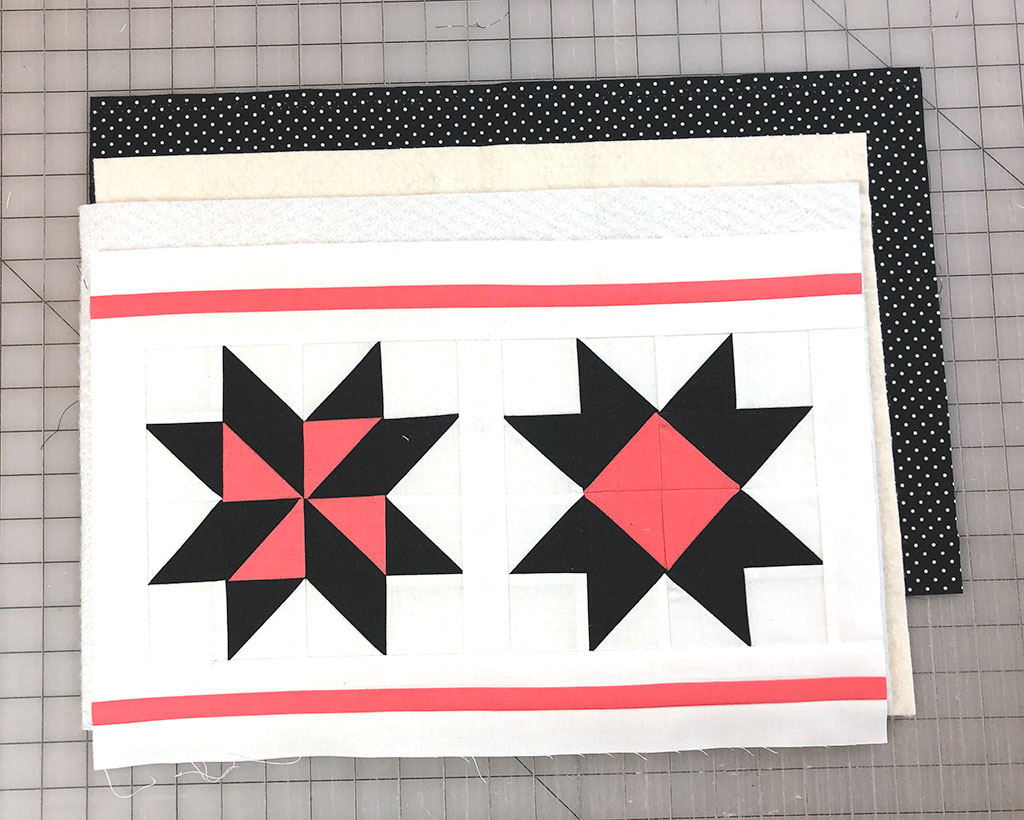 Quilt Block Hot Pad and Trivet Set Ameroonie Designs