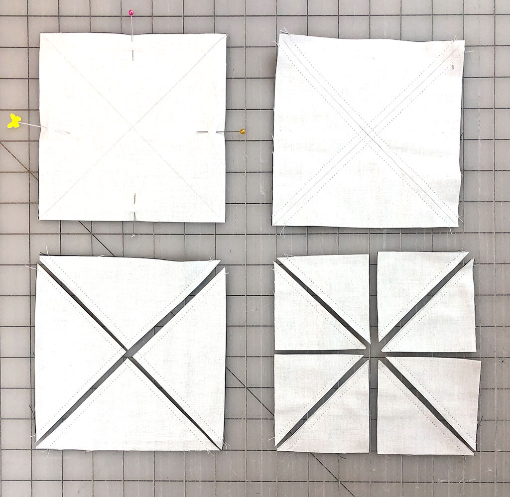 make 8 half square triangles at a time.