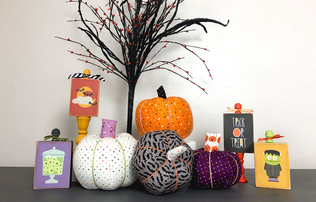 How To Sew Fabric Pumpkins Ameroonie Designs