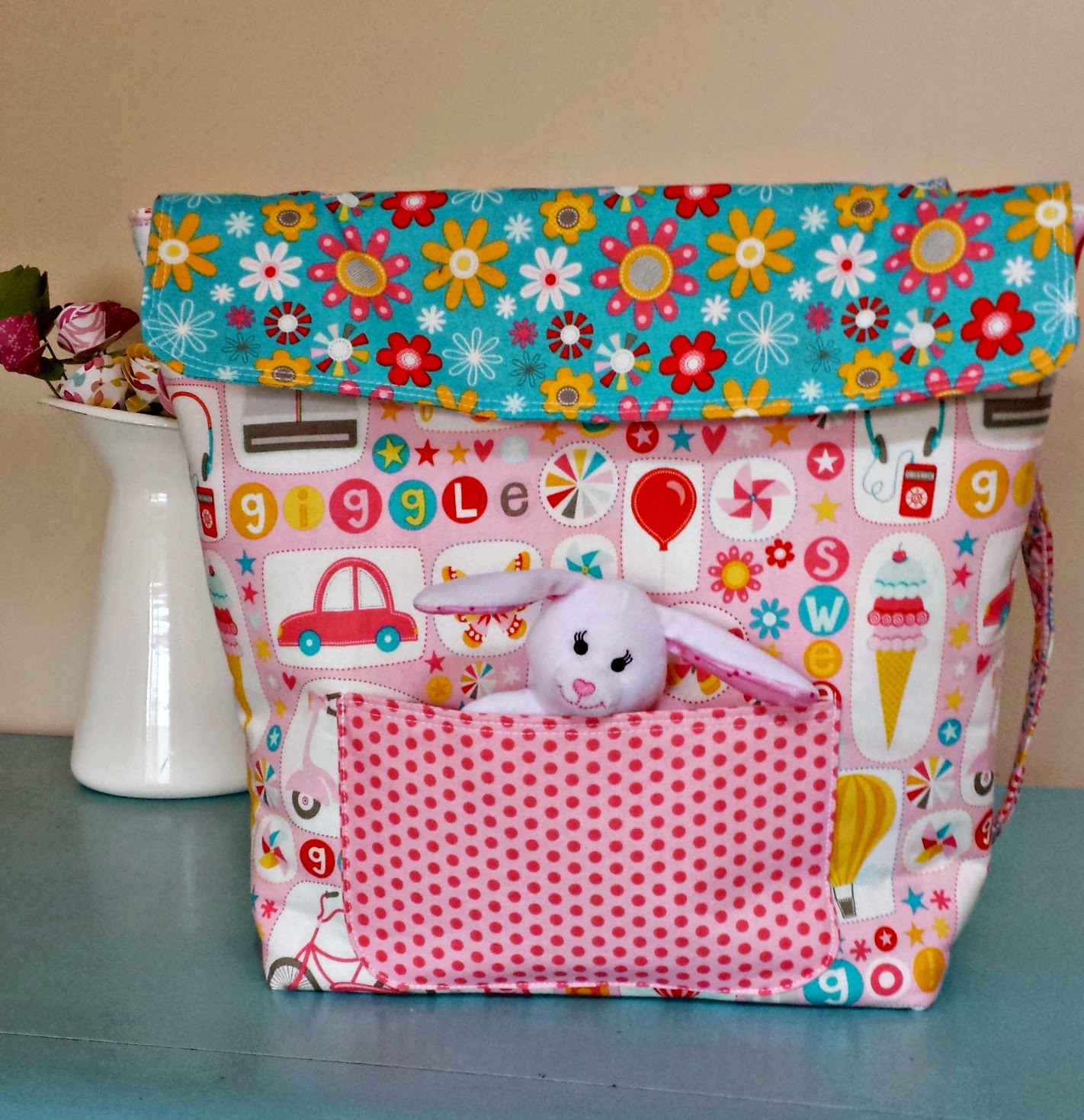 DIY Toddler Backpack Tutorial featured by top US sewing blog, Ameroonie Designs