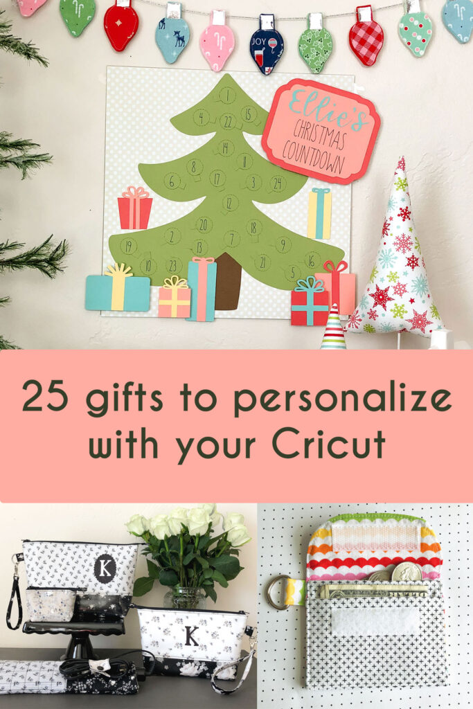 25+ DIY Personalized Holiday Gift Ideas (made with Cricut) - Mom