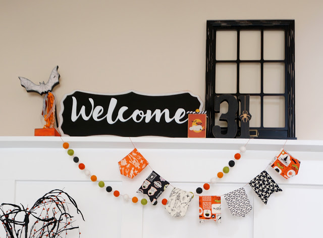 sew mini bunting for seasonal decor