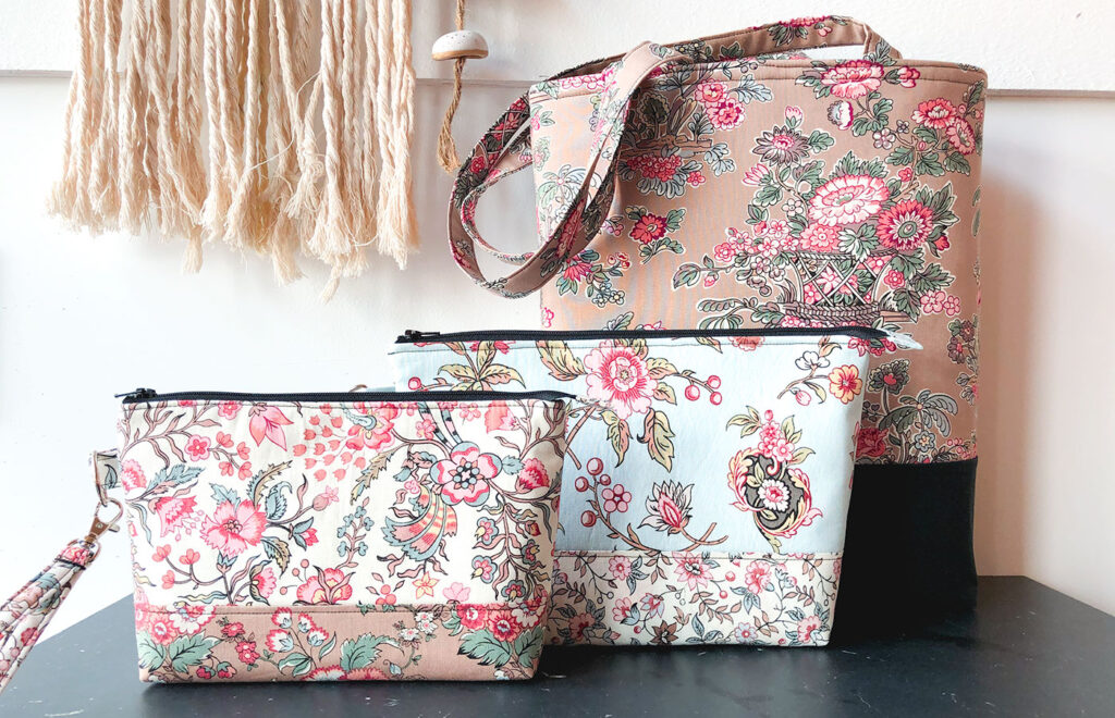 matching bag and journal for my daughters birthday (bagpattern by