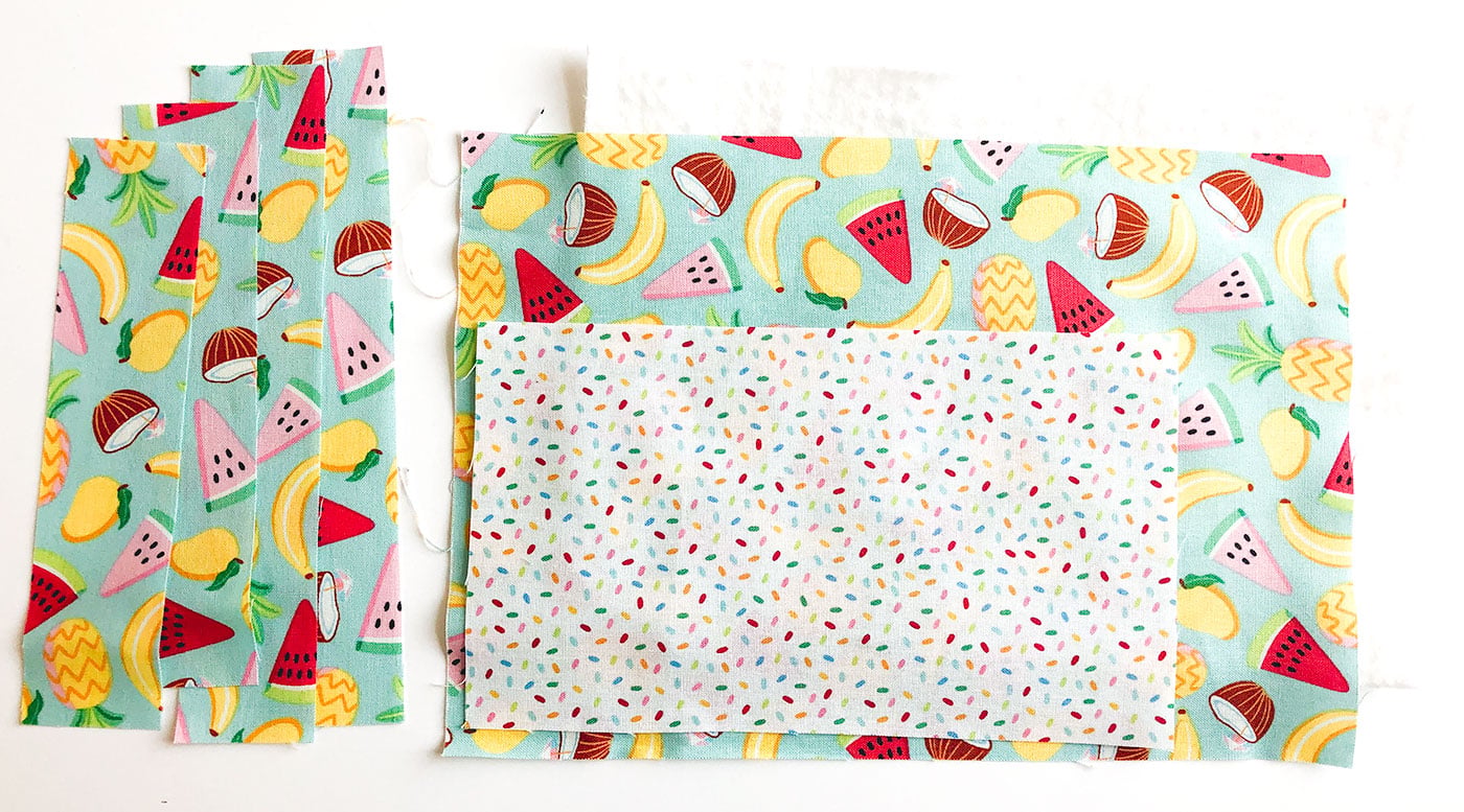 Popsicle Mug Rug Pattern A deliciously fun and free Popsicle Mug Rug Sewing tutorial
