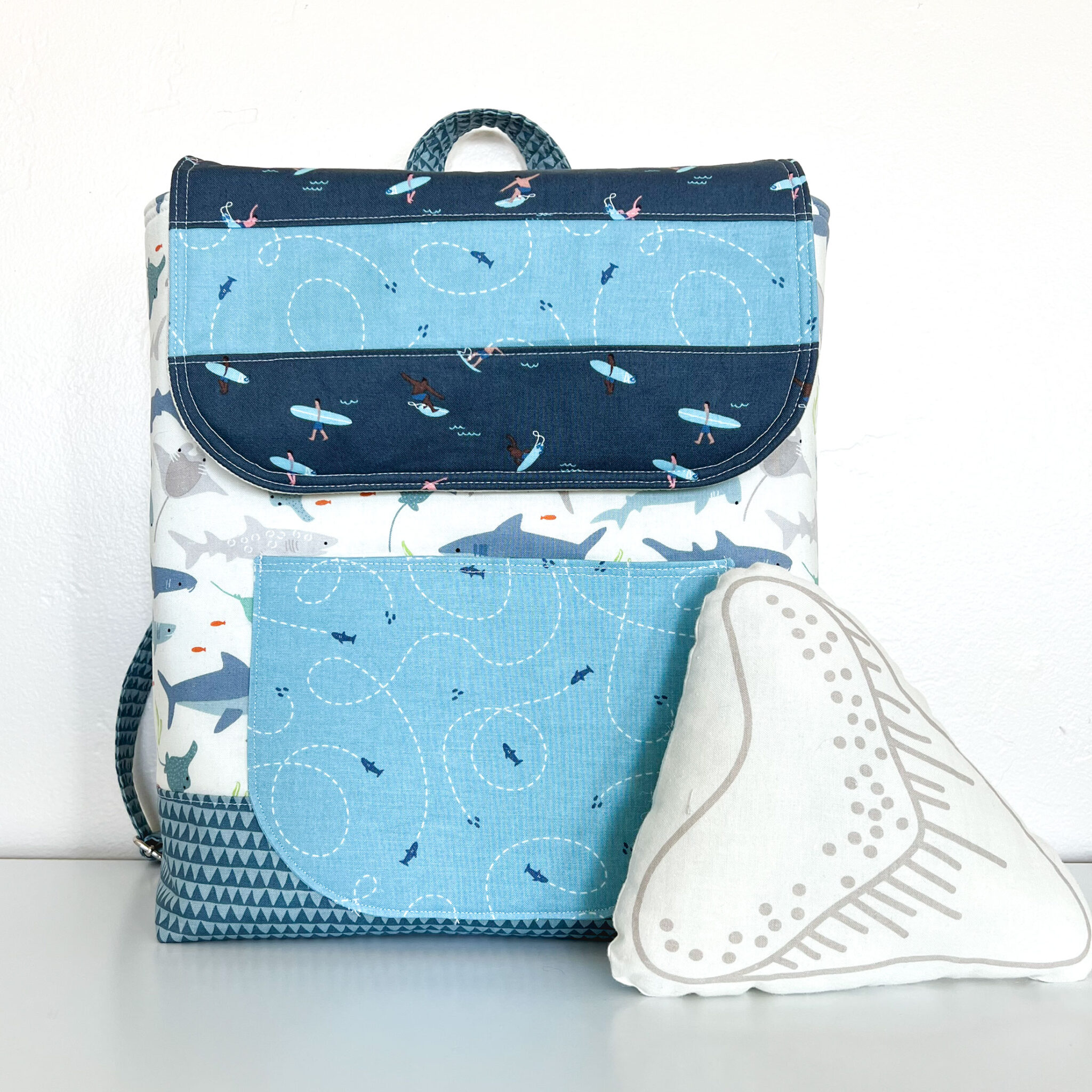 How to customize your Child Sized Backpack pattern - Ameroonie Designs