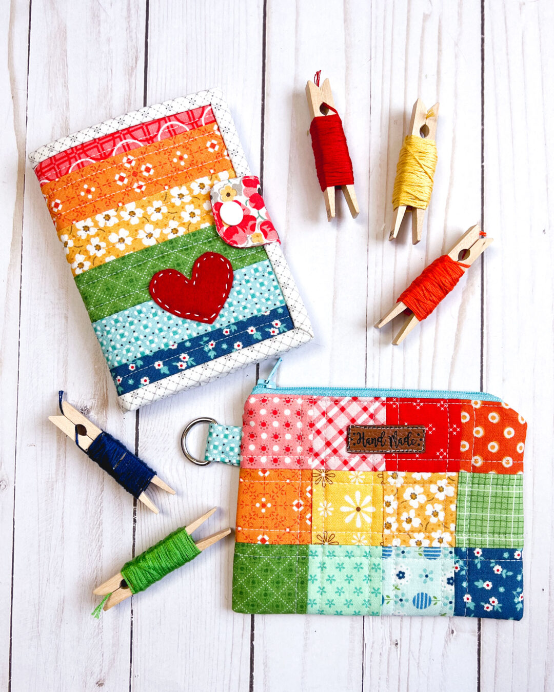 Keep your hand stitching organized with a free Needle Book Pattern