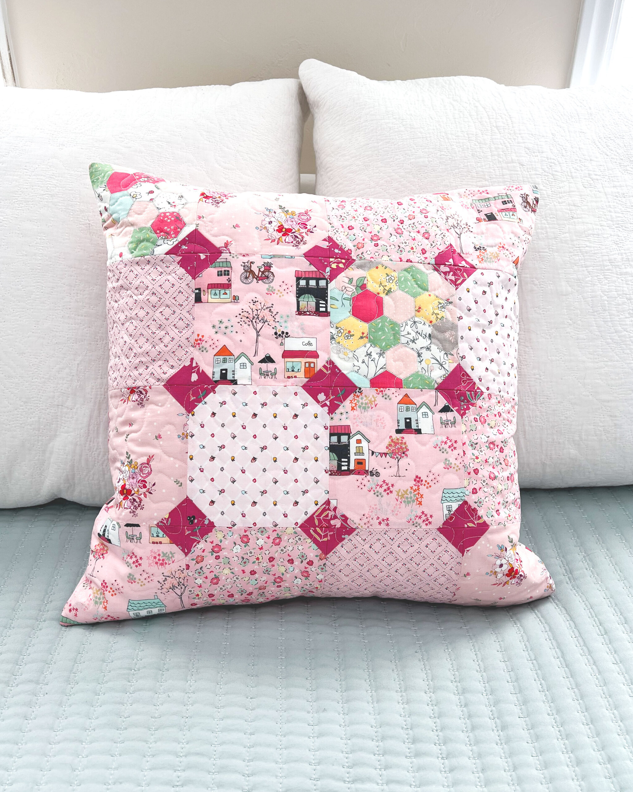 How to Make a Patchwork Cushion The Easy Way