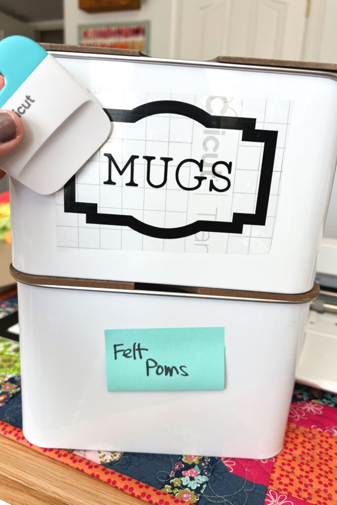 Organize Your Craft Room with Cricut Joy